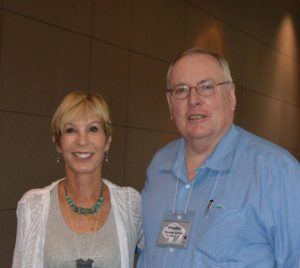 Pam Potter with Preston Lewis